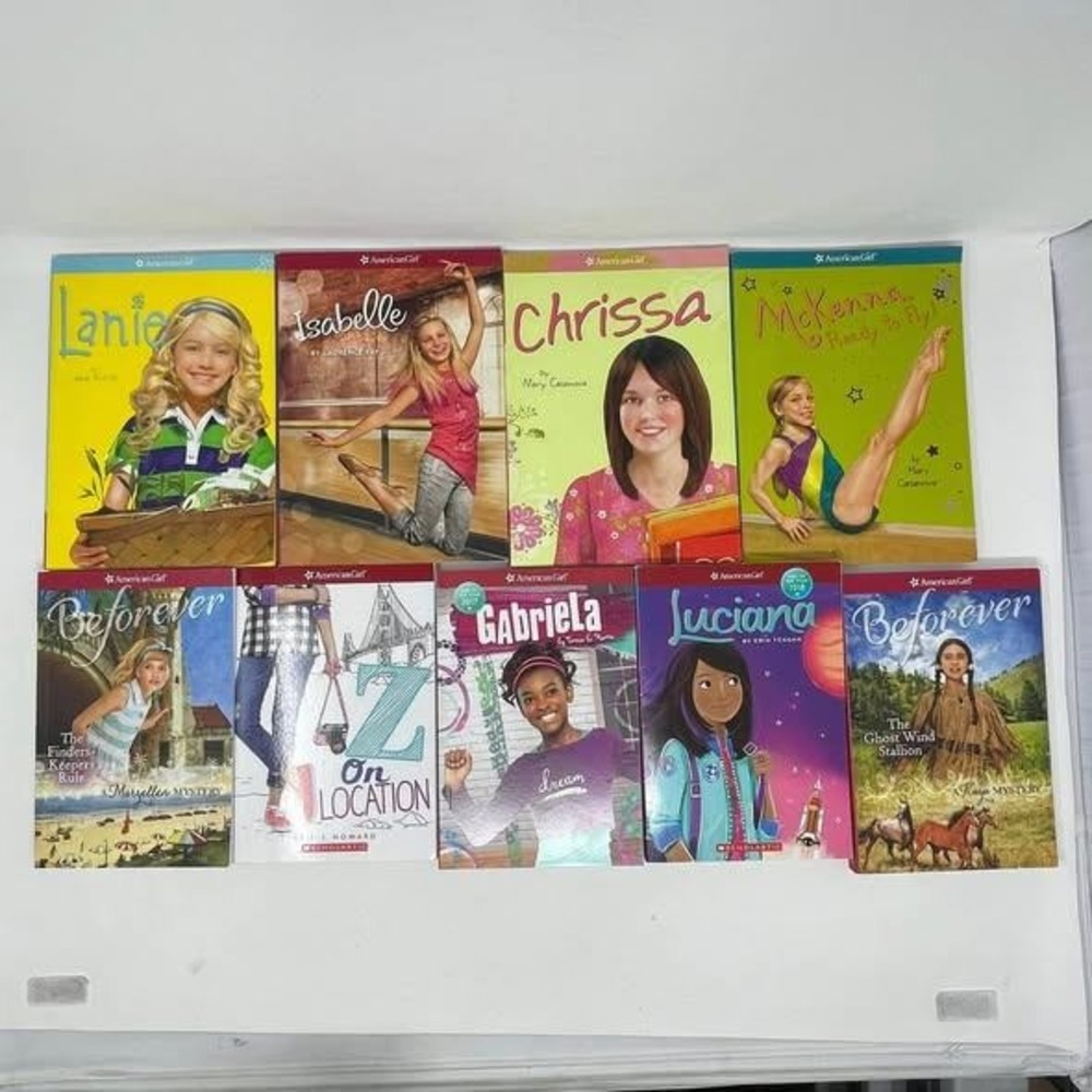 American Girl Doll Paperback Chapter Books, Lot of 9, 8-12 Years, 3rd-4th Grade